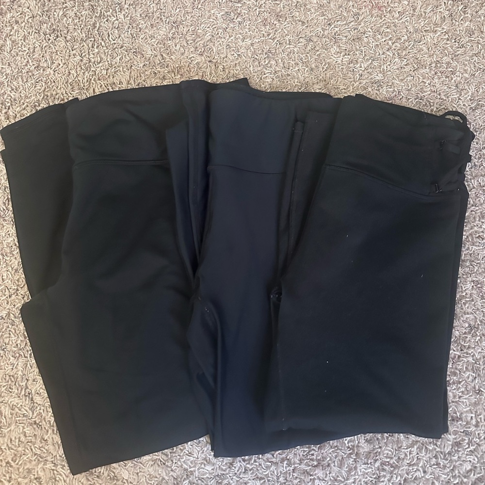 Fabletics Black Leggings bundle!
